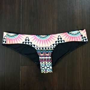 Rip Curl bikini bottoms, scrunched bikini bottom